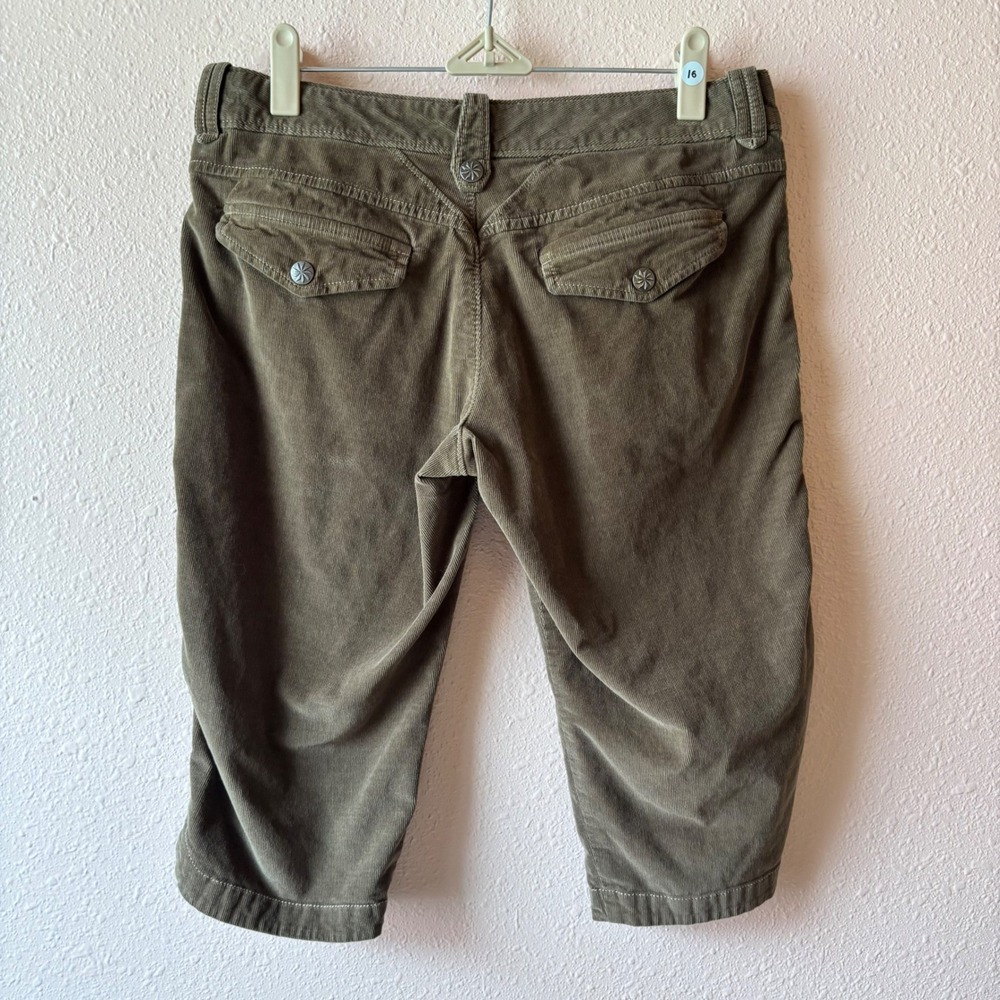 Y2K Gorpcore Low Rise Corduroy Athleta Capris - Picture 5 of 6
